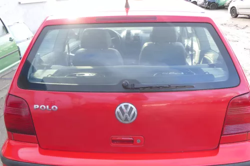 Polo 6N2 Heckklappe Klappe hinten Kofferraumklappe rot LP3G Scheibe (173367)