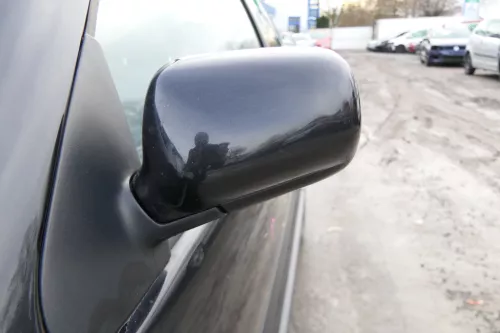 VW Polo 6N mechanisch manuell Spiegel Außenspiegel links schwarz LC9Z (173426)