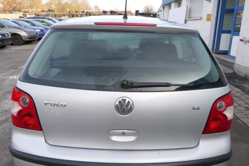 VW Polo 9N Fun Heckklappe Kofferraumklappe Klappe hinten silber LA7W metal (173449)