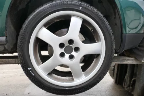 1x Felge Alufelge Golf 4 Bora Borbet 8J x 17 H2 17 Zoll CB 80735   1  ohneReife (173652)