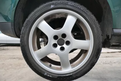 1x Felge Alufelge Golf 4 Bora Borbet 8J x 17 H2 17 Zoll CB 80735   2  ohneReife (173653)