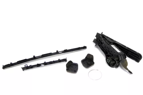 Set Touran Armaturenbrett Verkleidung Klappe Abdeckung Dekor silber alu  (173677)
