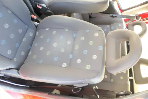 Arosa VW Lupo Sitz vorn links Fahrersitz Höhenverstellung höhenverste dunkel (173846)