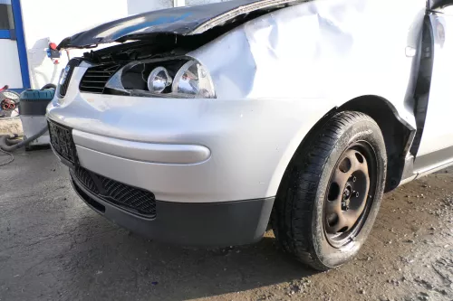 Seat Arosa 6H Stoßstange Frontstoßstange vorne grau silber LS7N Facelift + Grill (173957)