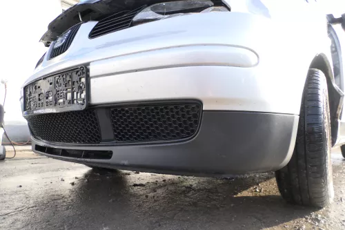 Seat Arosa 6H Stoßstange Frontstoßstange vorne grau silber LS7N Facelift + Grill (173957)