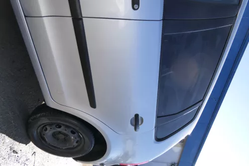 VW Polo 9N 9N3 Tür hinten links 4/5-Türer grau silber LA7W -ohne Anbauteile (173985)
