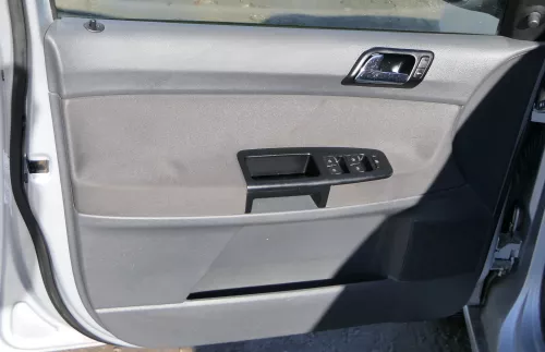 1x VW Polo 9N 9N3 Türverkleidung Verkleidung Tür vorne links  4/5-Türer dunkel (173987)