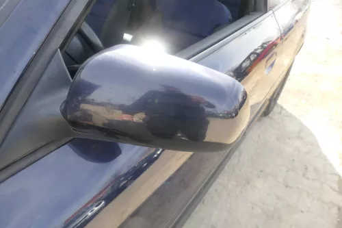 Audi A3 8L elektrischer Spiegel Außenspiegel links mit Glas blau lila LZ5L