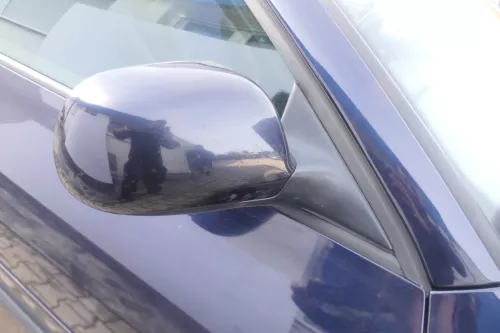Audi A3 8L elektrischer Spiegel Außenspiegel rechts blau lila LZ5L + Glas