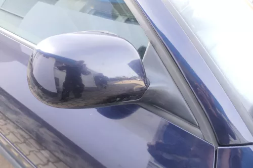 Audi A3 8L elektrischer Spiegel Außenspiegel rechts blau lila LZ5L + Glas (174451)