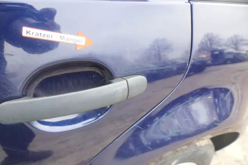 VW Golf 4 Bora Tür hinten links nur Kombi / Variant blau LB5N indigoblau ohne An (174496)