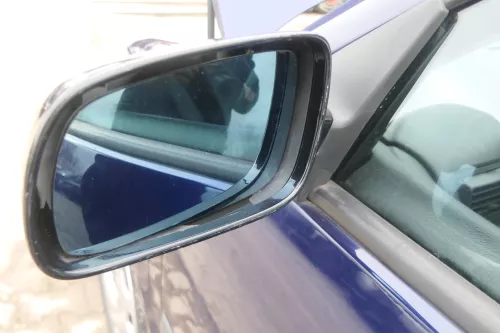 VW Golf 4 Bora elektrischer Spiegel vorne links Außenspiegel schwarz + Glas (174501)