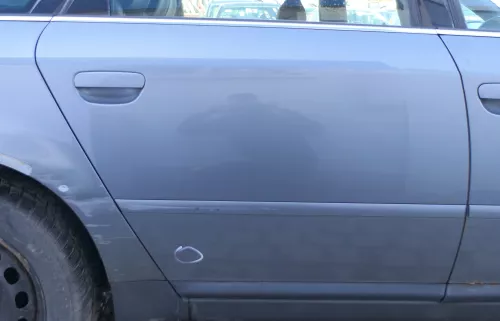 Audi A6 4B C5 Tür Türblatt hinten rechts grau LY7L (174546)