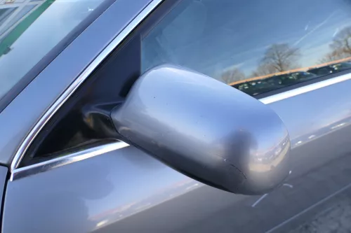 Audi A6 4B Spiegel Außenspiegel links elektrisch grau LY7L mit GLAS (174551)