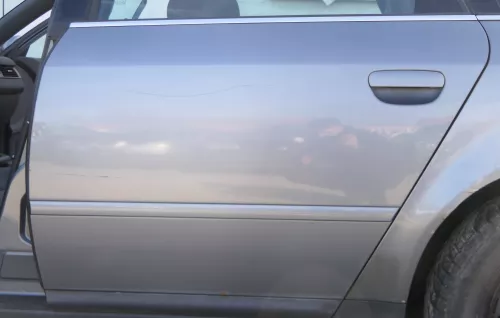Audi A6 4B C5 Tür Türblatt hinten links nur Türblatt grau LY7L (174556)