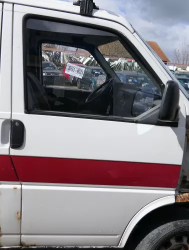 VW T4 Tür vorne rechts weiß R902 Beifahrertür 701831056H bis ca1996 ohne Anbau (174592)