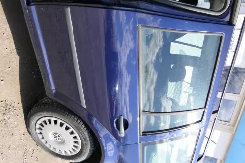 VW Golf 4 Bora Tür hinten links nur Kombi / Variant blau LB5N indigoblau ohne An (174824)