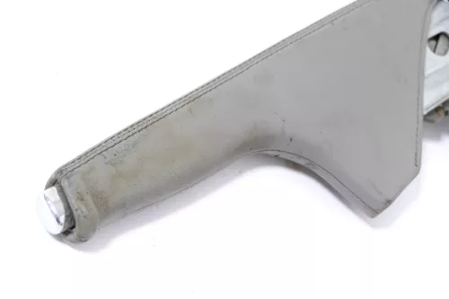 VW Golf 4 Bora Handbremse Feststellbremse Leder grau (174865)