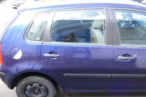 VW Polo 9N 9N3 Tür hinten rechts 4/5-Türer blau LB5N (174952)