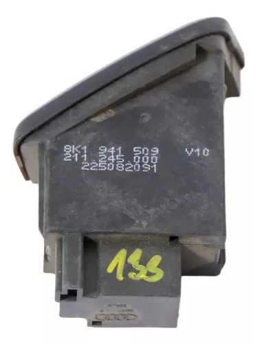Audi A4 8K Warnblinker Relais Warnblinkerschalter Schalter 8K1941509 Knopf (174972)