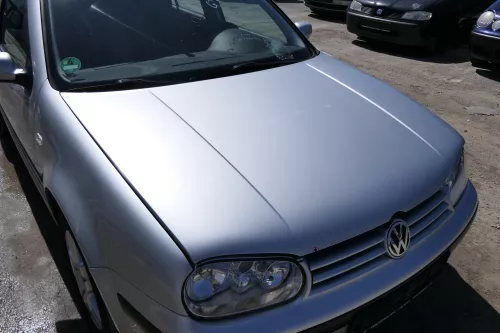 VW Golf 4 Motorhaube Haube Klappe vorne silber grau LA7W grau reflexsilber  (174976)