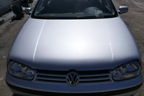 VW Golf 4 Motorhaube Haube Klappe vorne silber grau LA7W grau reflexsilber  (174976)