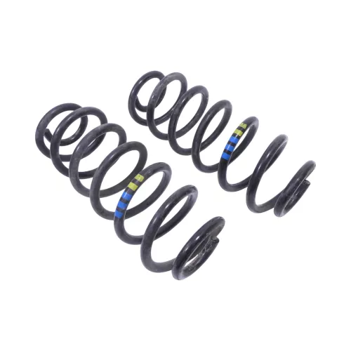 A3 8P Federn Fahrwerk Feder hinten 8P0511115Q 3x blau 2x gelb - 2 Stück - Sport