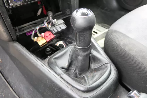 VW Golf 4 Bora Schaltknauf Schaltsack Schaltknüppel schwarz 1J0 711 113 TDI groß (175142)
