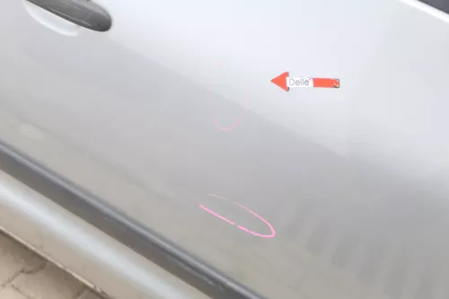 VW Sharan 7M Ford Galaxy WGR Tür vorne rechts Facelift grau cosmic-silber 2QTC (175198)