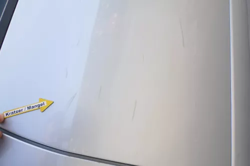 Audi A2 8Z Tür Türblatt hinten links silber LY7W - ohne Anbauteile (175264)