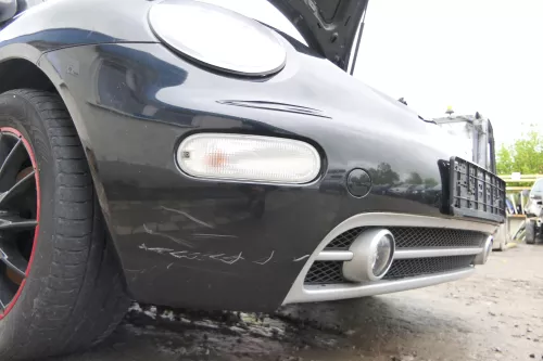 VW New Beetle 9C Stoßstange vorne Stoßfänger vorn schwarz L041 (175353)