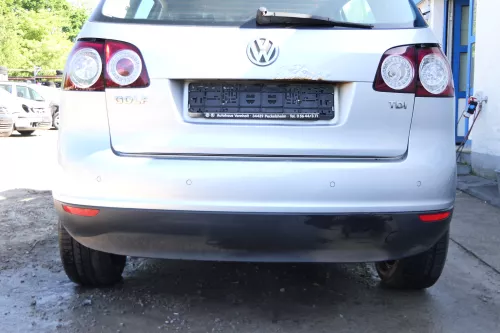 Golf 5 5M1 Plus Stoßstange hinten Heckstoßstange Stoßfänger silber LA7W PDC (175410)