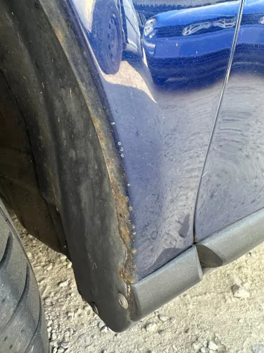 Audi A3 8L Kotflügel vorne links blau LZ5K  (175460)