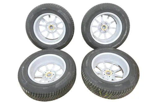 4x Golf 5 6 Alufelgen 215/65R16 98H Winterreifen Reifen 6mm KBA 49925 Dezent (175618)
