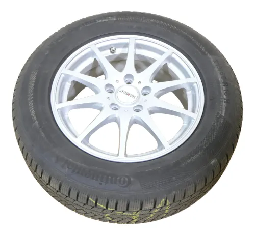 4x Golf 5 6 Alufelgen 215/65R16 98H Winterreifen Reifen 6mm KBA 49925 Dezent (175618)