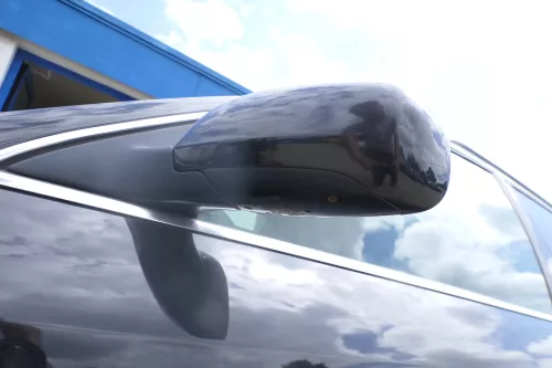 Audi A6 4B Spiegel Außenspiegel links elektrisch schwarz LN4J mit GLAS (175632)