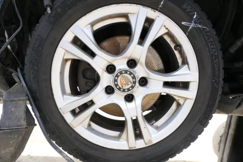 4x Passat 3BG A6 4B Alufelgen Felgen KBA 47127 7jx16H2 ET48 Platin - OHNE Reifen (175644)