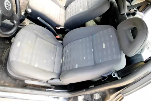 Arosa VW Lupo Sitz vorn links Fahrersitz Höhenverstellung höhenverste dunkel (175816)