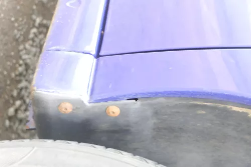 VW Polo 6N 6N1 Kotflügel vorne rechts LD5D blau lila (175889)