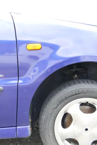 VW Polo 6N 6N1 Kotflügel vorne rechts LD5D blau lila  (175889)