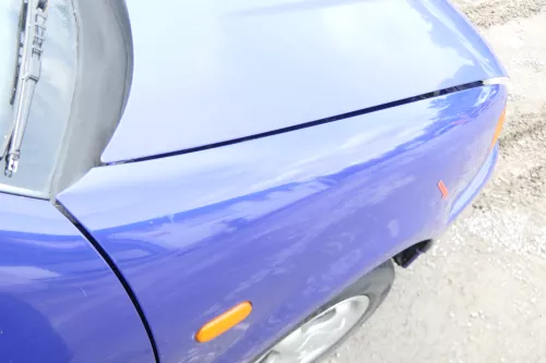 VW Polo 6N 6N1 Kotflügel vorne rechts LD5D blau lila  (175889)