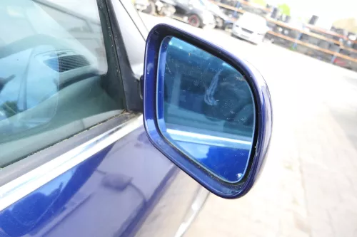 Audi A6 4B Spiegel Außenspiegel rechts elektrisch blau LZ5K + Glas (176052)