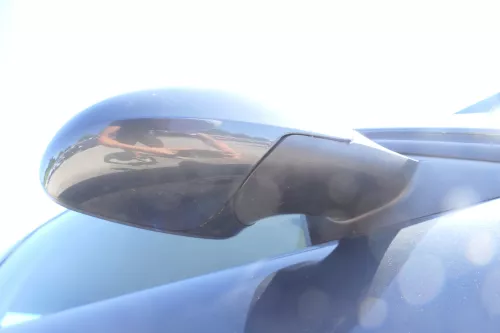 Seat Ibiza 6L elektrisch elektrischer Spiegel Außenspiegel rechts grau LS7Z Glas (176091)