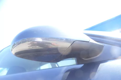 Seat Ibiza 6L elektrisch elektrischer Spiegel Außenspiegel rechts grau LS7Z Glas (176091)