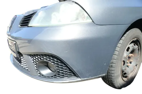Seat Ibiza 6L Stoßstange Frontstoßstange vorne grau LS7Z ab Ende 2006 Facelift (176096)