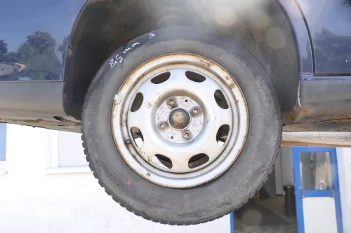 4x VW Golf 3 Vento Ibiza 155/80 R13 79T Winterreifen M&S Reifen Felgen 5-8mm