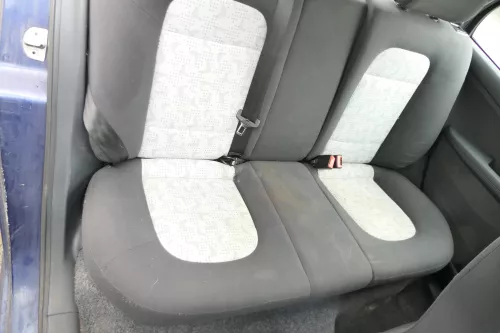 Fabia 6Y Combi Rückbank Rücksitzbank Sitz Rücksitz hinten schwarz silbergrau (176186)