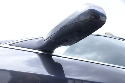 Audi A6 4B Spiegel Außenspiegel links elektrisch schwarz LZ9U mit GLAS (176318)