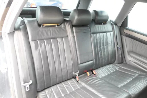 A6 4B Kombi Avant Rückbank Rücksitzbank Sitz Rücksitz Buffalino schwarz Leder (176319)