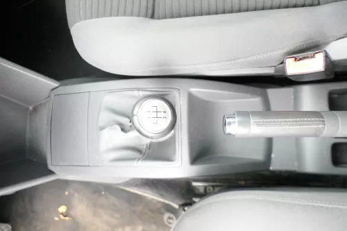 VW Polo 9N 9N3 Schaltknauf Schaltsack Schaltung 6Q1711113G United Leder schwarz (176358)
